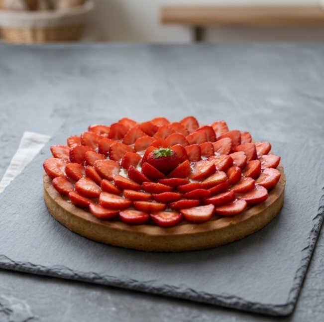 Aardbeientaart
